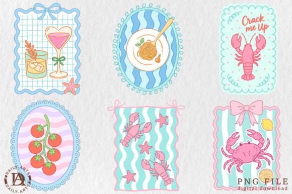 Download Coastal Mediterranean Poster PNG Bundle - Poster Collection