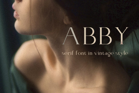 Download Elegant Font Abby - Premium Resources