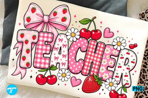 Download Preppy Teacher Strawberry Summer Shirt - Shirt Collection